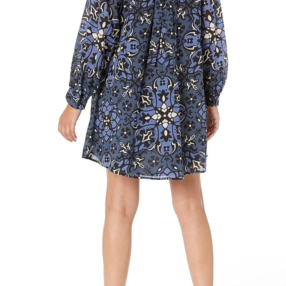 NWT Joie (REVOLVE) Zariah Printed Cotton Mini Dress Spring Babydoll‎ Summer
